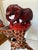 Vintage African Tribal Unity Sculpture Bowl Holder Handcarved Wooden Stand For Sale - Image 12 of 12