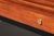 Black Teakwood and Metal Bench, Italy, 1970s For Sale - Image 8 of 11