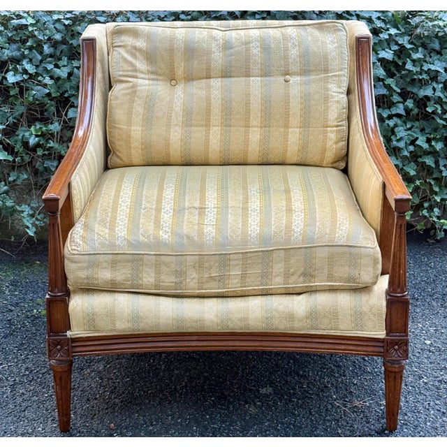 Neoclassical Late 20th Century Henredon Neoclassical Chairs - For Reupholstery For Sale - Image 3 of 11