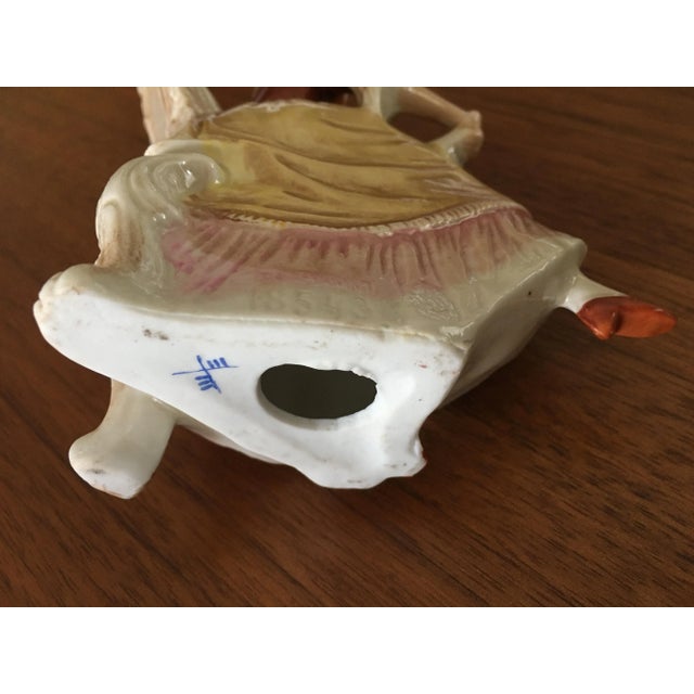 Vintage German Porcelain Figures, 1950s, Set of 2 For Sale - Image 4 of 18