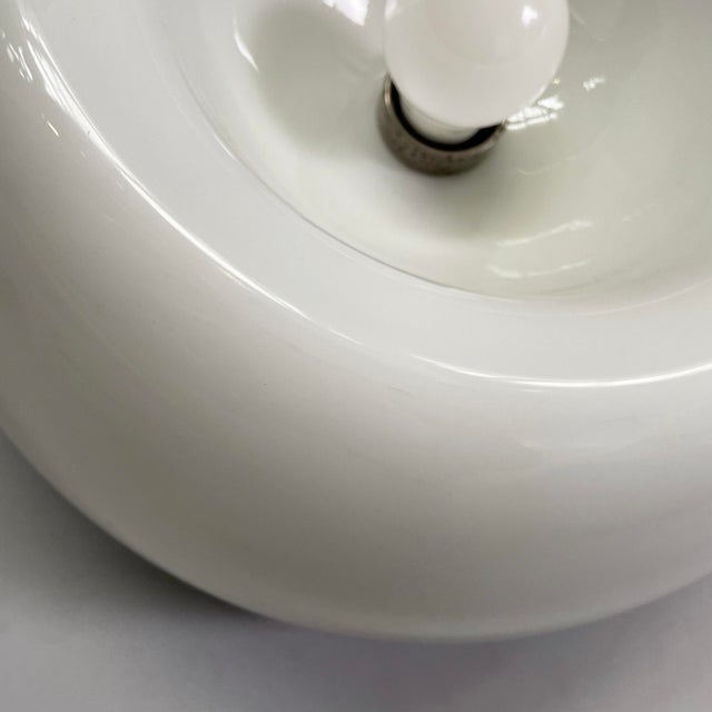 Italian Modern Velella Wall Lamps in Opaline Glass by Achille and Pier Giacomo Castiglioni for Flos, 1970s, Set of 2 For Sale - Image 11 of 15