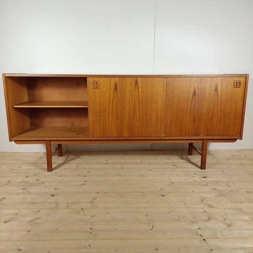 Wood Vintage Danish Teak Sideboard, 1960s For Sale - Image 7 of 8