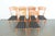 Mid-Century Modern Vintage A. Sibau Italian Modern Dining Chairs (Set of 6) For Sale - Image 3 of 17