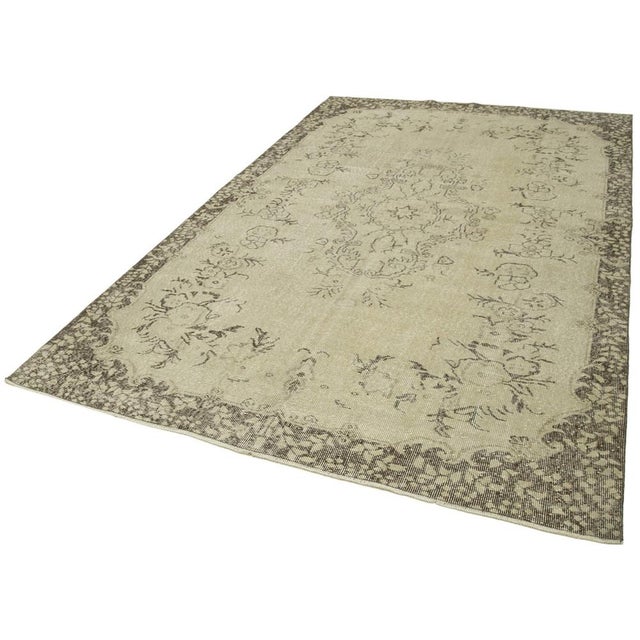 Vintage Turkish Handmade Rug For Sale - Image 3 of 7