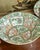 A substantial Chinese Export porcelain rimmed bowl or basin decorated in the Rose Medallion palette with alternating...