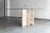 Glass & Travertine Dining Table by Willy Ballez For Sale - Image 10 of 18