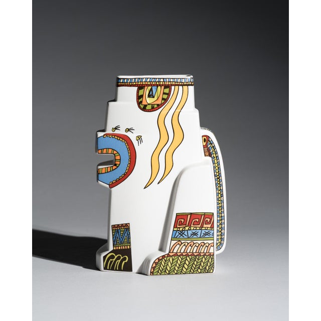 Ceramic Leones Series Vase in Porcelain by Javier Mariscal for Rosenthal Studio-Line, 1980s For Sale - Image 7 of 7