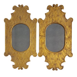 Antique Gold Mirrors - A Pair For Sale