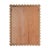 Flora 30 in. W x 40 in. H Rectangular Rattan Scalloped Edge Wall Mirror, Natural Rattan For Sale In Chicago - Image 6 of 7