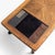 Mid 20th Century Smoked Glass and Oak Parquetry Coffee Table With Lower Shelf For Sale - Image 16 of 18