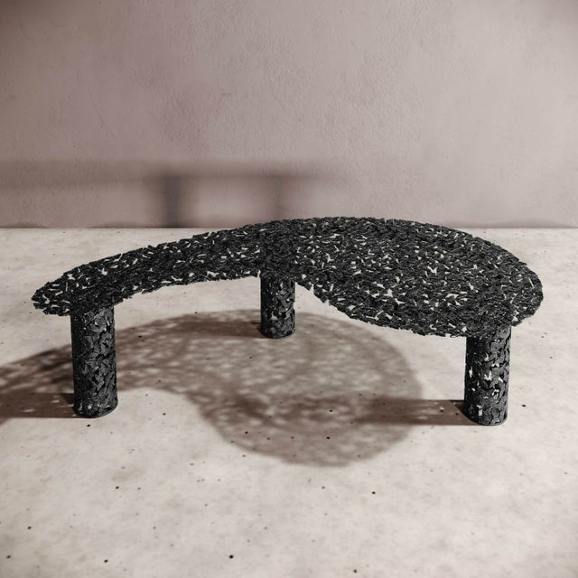 Jean K. Butterfly Coffee Table in Blackened Cast Bronze by Fred & Juul For Sale - Image 4 of 4