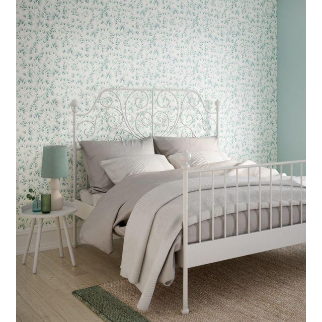 Arabella Wallpaper - Blue | Chairish