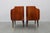 Mid-Century Modern Italian Bedside Tables with Glass Tops, 1950s, Set of 2 For Sale - Image 4 of 17