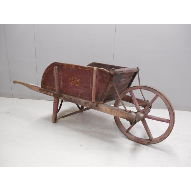 Antique Wooden Wheelbarrow Buch 2 Chairish