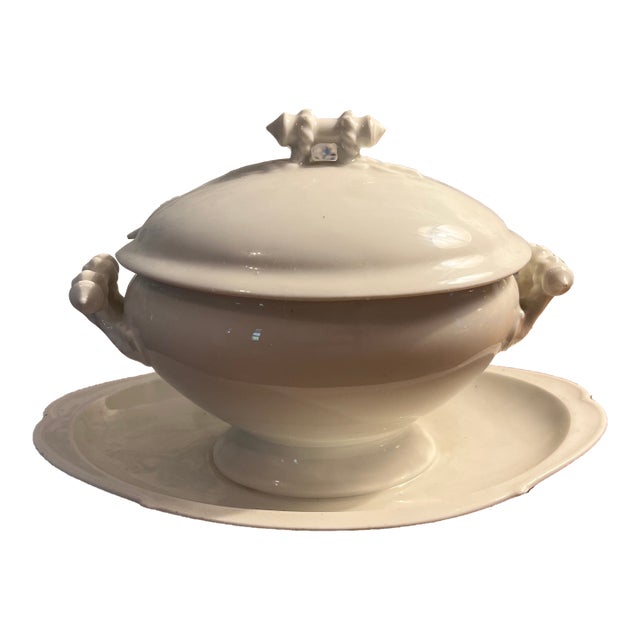Vintage Ironstone Tureen For Sale