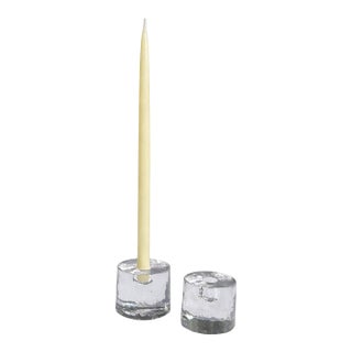 Vintage Pair of Danish Candleholders For Sale