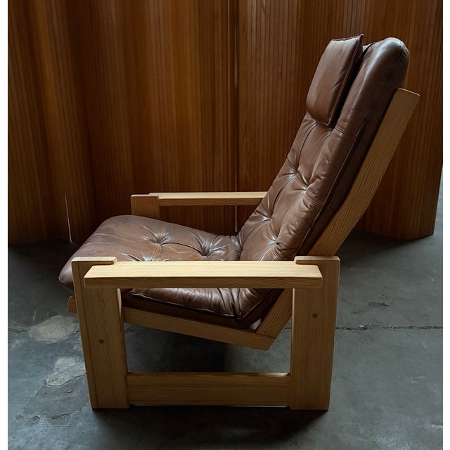 Wood Scandinavian Lounge Chair by Yngve Ekström for Swedese, 1960s For Sale - Image 7 of 11