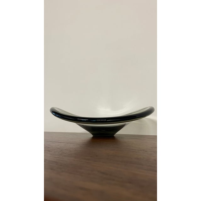 Mid-Century Modern Smoked Glass Provence Dish by Per Lütken for Holmegaard, 1960s For Sale - Image 6 of 7