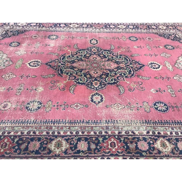 Large Turkish Pink Sparta Rug For Sale - Image 13 of 18