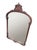 Vintage French Rococo / Louis XV Style Vintage Carved Mahogany Wall Mirror For Sale
