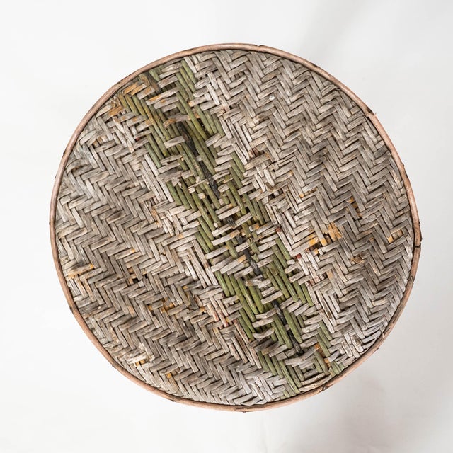 Late 19th Century French Rattan and Wicker Plant Stand For Sale In New York - Image 6 of 8