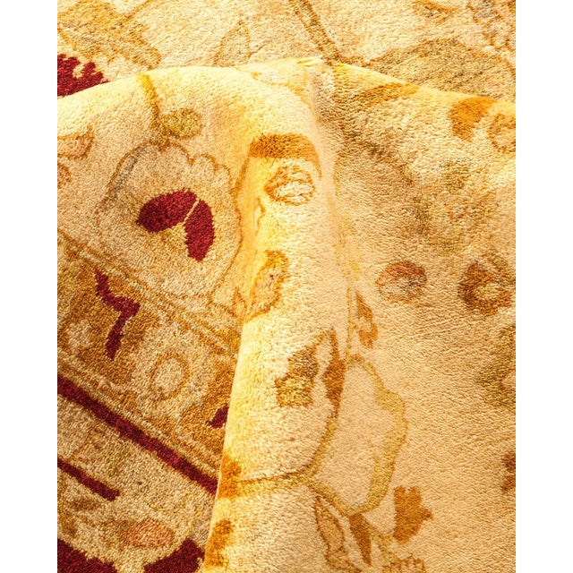 Textile Mogul Collection Hand-Knotted Area Rug - Gold Collection 9' 3" X 11' 6" For Sale - Image 7 of 10