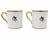 Vintage Hertel Jacob Bavaria Equestrian Demitasse Cups Saucers Set 2 Germany - 4 pcs For Sale - Image 4 of 9