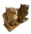 2000 - 2009 A Pair of Vintage Seated Cast Stone Gargoyle Garden Statues For Sale - Image 5 of 12