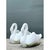 Vintage Cast Concrete Swan Planters - Pair For Sale - Image 12 of 12