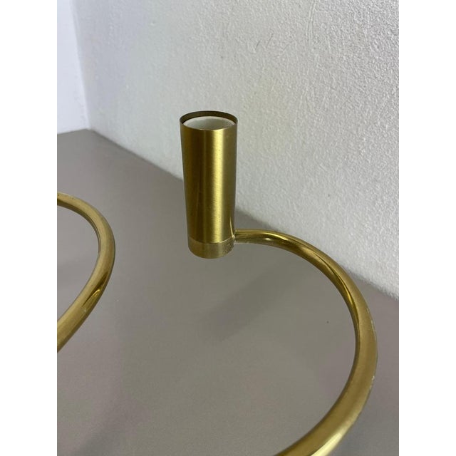 Round Brass Ceiling Light, Germany, 1980s For Sale - Image 12 of 18