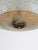 Swedish Modern Floral Glass Ceiling Plafond with Patinated Brass, Sweden, 1940s For Sale - Image 4 of 10