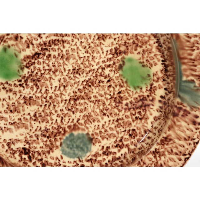Ceramic English Large Whieldon-Type Creamware Tortoiseshell-Glazed Dish For Sale - Image 7 of 12