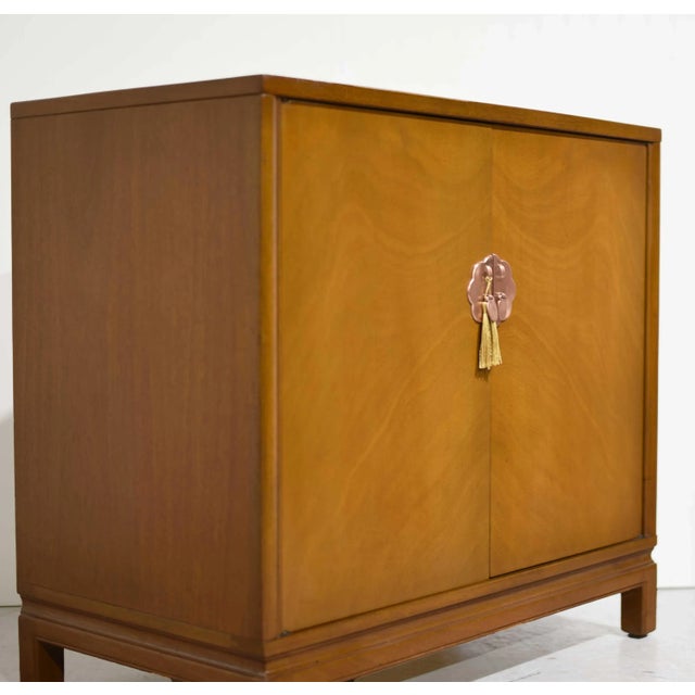 1950s Chinoiserie Style 2 Door Chest by Landstrom Furniture For Sale In Chicago - Image 6 of 13