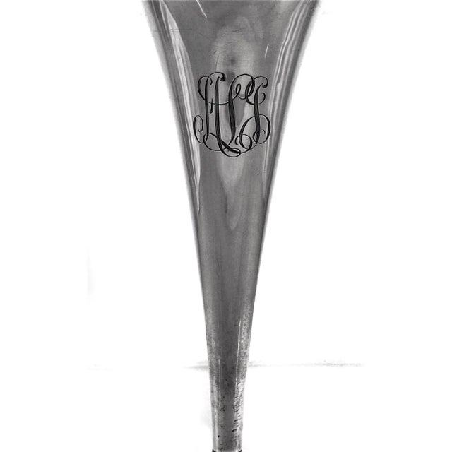 American Sterling Vase, 1873 For Sale - Image 3 of 7
