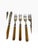 Sheffield Silver Co. Antique Sheffield Silver-Plated & Ivorine Dessert Service by j.h. Potter - 12 Pieces For Sale - Image 4 of 9