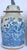 Chinoiserie White & Blue Baluster Temple With Birds / Ginger Jars - a Pair For Sale - Image 4 of 5