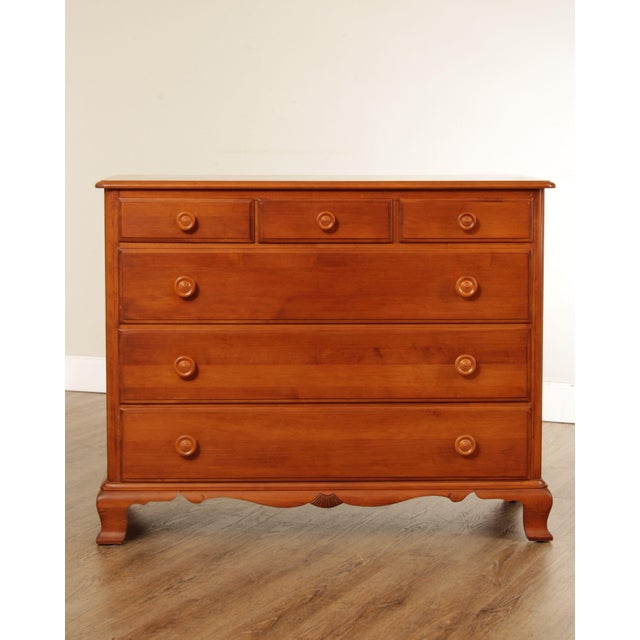 1950s Kling American Colonial Style Maple Chest of Drawers Chairish
