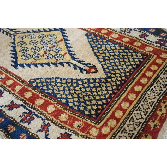 Antique Sarab Rug 3'1'' x 11'9'' For Sale - Image 9 of 11