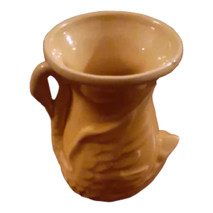 1960s Shawnee Pottery Swan Vase