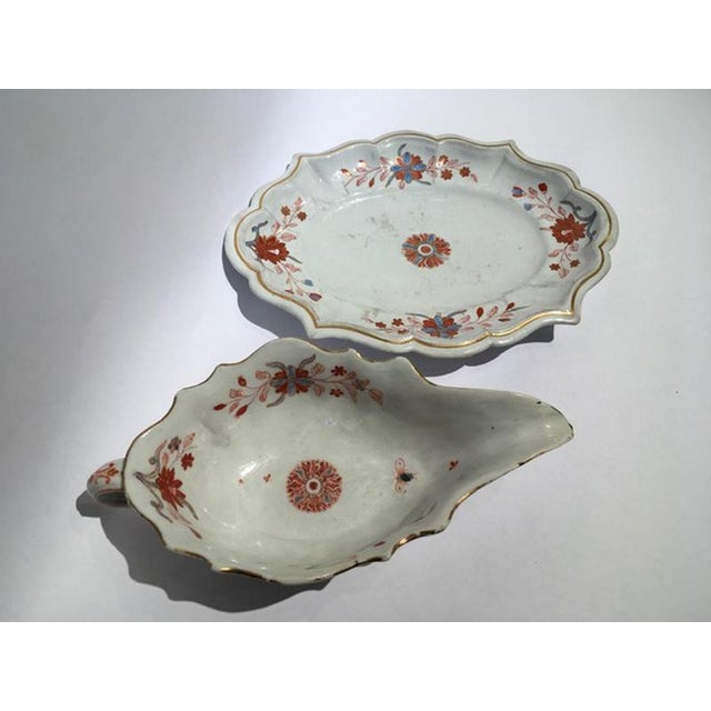 Porcelain Sauce Terrin with Floral Decor by Richard Ginori, Italy, 18th Century For Sale - Image 5 of 18