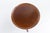 Round Danish Side Table in Oak and Walnut by Anton Kildeberg, 1960s For Sale - Image 4 of 17