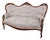 Late Rococo Sofa with Floral Upholstery For Sale