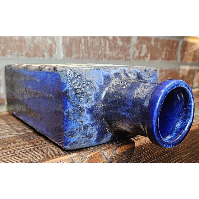 Scheurich Keramik Mid-Century Fat Lava Vase For Sale - Image 11 of 13