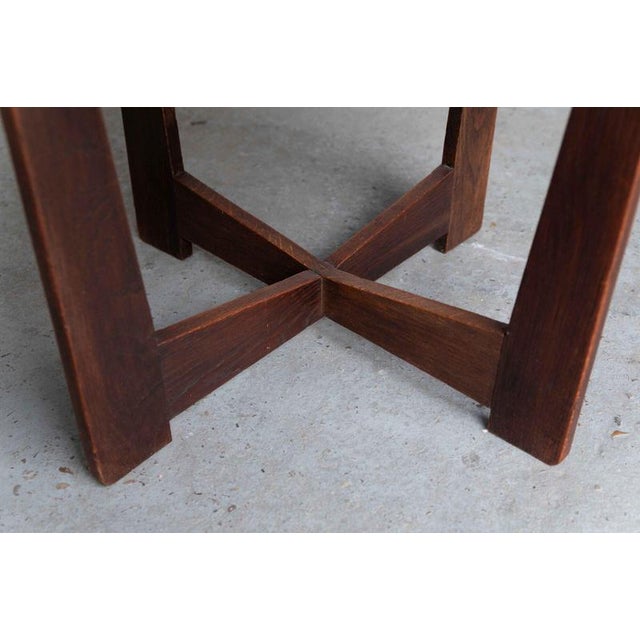 Amsterdamse School Side Table, 1920s For Sale - Image 3 of 14
