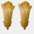 Gold Gold Leaf Murano Sconces by Barovier and Toso, Italy, 1980s, Set of 2 For Sale - Image 8 of 9