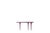 Delphine Console Table with Traffic Purple Lacquer Finish by Ultramobili For Sale - Image 4 of 12