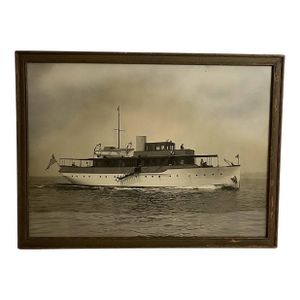 Photograph Of The Lawley Yacht Caritas