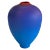 Gradation Ceramic Vase by Cheryl Williams For Sale
