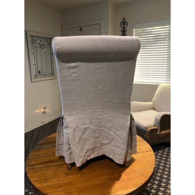 Restoration Hardware Hudson Parson Slipcover Chair Chairish