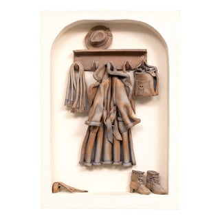 Diorama Art Coat Rack from Johan de Wit, Belgium, 1999 For Sale